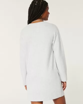 On/Off the shoulder Jersey Sweater Dress,On/Off the shoulder Jersey Sweater Dress