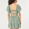 Open Back Channeled Skort Dress,Open Back Channeled Skort Dress