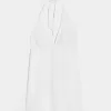 Open Back Linen-Blend Halter Dress,Open Back Linen-Blend Halter Dress Open Back Linen-Blend Halter Dress,Open Back Linen-Blend Halter Dress