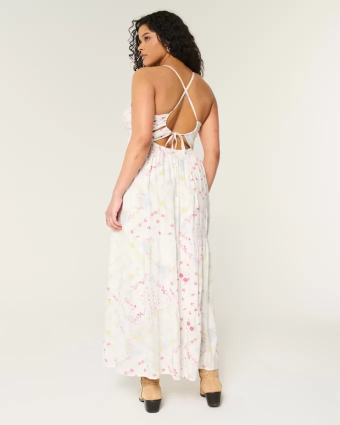 Open Back Maxi Dress,Open Back Maxi Dress
