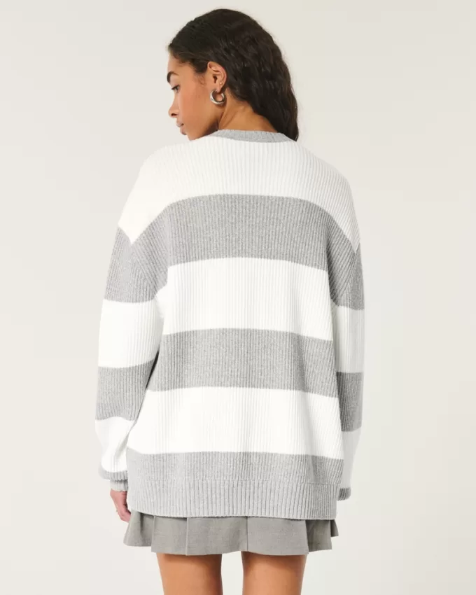 Oversized Crew Sweater,Oversized Crew Sweater Oversized Crew Sweater,Oversized Crew Sweater
