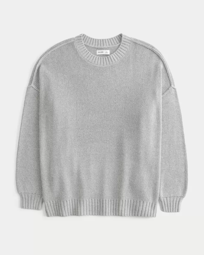 Oversized Crew Sweater,Oversized Crew Sweater Oversized Crew Sweater,Oversized Crew Sweater