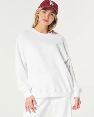 Oversized Crew Sweatshirt,Oversized Crew Sweatshirt
