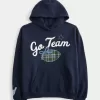 Oversized Go Team Graphic Hoodie,Oversized Go Team Graphic Hoodie Oversized Go Team Graphic Hoodie,Oversized Go Team Graphic Hoodie