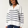 Oversized Half-Zip Graphic Sweater,Oversized Half-Zip Graphic Sweater Oversized Half-Zip Graphic Sweater,Oversized Half-Zip Graphic Sweater