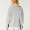 Oversized Half-Zip Sweater,Oversized Half-Zip Sweater Oversized Half-Zip Sweater,Oversized Half-Zip Sweater