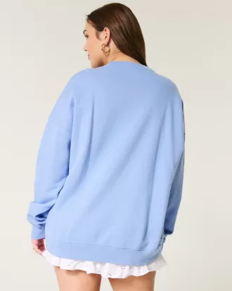 Oversized Kauai Graphic Crew Sweatshirt,Oversized Kauai Graphic Crew Sweatshirt Oversized Kauai Graphic Crew Sweatshirt,Oversized Kauai Graphic Crew Sweatshirt