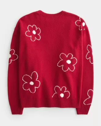 Oversized Lunar New Year Graphic Crew Sweater,Oversized Lunar New Year Graphic Crew Sweater Oversized Lunar New Year Graphic Crew Sweater,Oversized Lunar New Year Graphic Crew Sweater