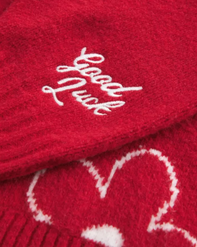 Oversized Lunar New Year Graphic Crew Sweater,Oversized Lunar New Year Graphic Crew Sweater Oversized Lunar New Year Graphic Crew Sweater,Oversized Lunar New Year Graphic Crew Sweater