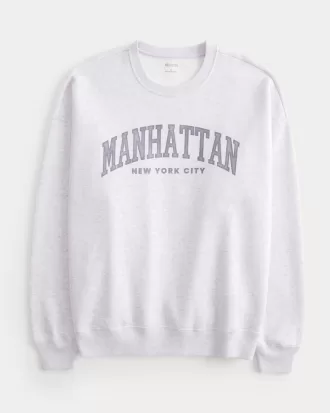 Oversized Manhattan New York Graphic Crew Sweatshirt,Oversized Manhattan New York Graphic Crew Sweatshirt Oversized Manhattan New York Graphic Crew Sweatshirt,Oversized Manhattan New York Graphic Crew Sweatshirt