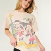 Oversized Minnie & Mickey Mouse Graphic Tee,Oversized Minnie & Mickey Mouse Graphic Tee Oversized Minnie & Mickey Mouse Graphic Tee,Oversized Minnie & Mickey Mouse Graphic Tee
