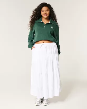 Oversized NYC Graphic Half-Zip Sweater,Oversized NYC Graphic Half-Zip Sweater Oversized NYC Graphic Half-Zip Sweater,Oversized NYC Graphic Half-Zip Sweater