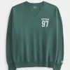 Oversized Notch-Neck Go Team Graphic Sweatshirt,Oversized Notch-Neck Go Team Graphic Sweatshirt Oversized Notch-Neck Go Team Graphic Sweatshirt,Oversized Notch-Neck Go Team Graphic Sweatshirt