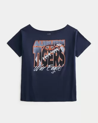 Oversized Off-the-Shoulder Auburn Tigers Graphic Tee,Oversized Off-the-Shoulder Auburn Tigers Graphic Tee Oversized Off-the-Shoulder Auburn Tigers Graphic Tee,Oversized Off-the-Shoulder Auburn Tigers Graphic Tee
