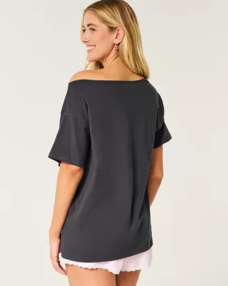 Oversized Off-the-Shoulder Coconut Paradise Graphic Tee,Oversized Off-the-Shoulder Coconut Paradise Graphic Tee Oversized Off-the-Shoulder Coconut Paradise Graphic Tee,Oversized Off-the-Shoulder Coconut Paradise Graphic Tee