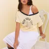 Oversized Off-the-Shoulder New York City Graphic Jersey,Oversized Off-the-Shoulder New York City Graphic Jersey Oversized Off-the-Shoulder New York City Graphic Jersey,Oversized Off-the-Shoulder New York City Graphic Jersey