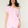 Oversized Off-the-Shoulder New York Raceway Graphic Tee,Oversized Off-the-Shoulder New York Raceway Graphic Tee Oversized Off-the-Shoulder New York Raceway Graphic Tee,Oversized Off-the-Shoulder New York Raceway Graphic Tee