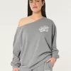 Oversized Off-the-Shoulder Racquet Club Graphic Sweatshirt,Oversized Off-the-Shoulder Racquet Club Graphic Sweatshirt Oversized Off-the-Shoulder Racquet Club Graphic Sweatshirt,Oversized Off-the-Shoulder Racquet Club Graphic Sweatshirt