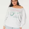 Oversized Off-the-Shoulder Volleyball Graphic Sweatshirt,Oversized Off-the-Shoulder Volleyball Graphic Sweatshirt Oversized Off-the-Shoulder Volleyball Graphic Sweatshirt,Oversized Off-the-Shoulder Volleyball Graphic Sweatshirt
