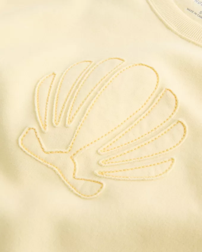 Oversized Shell Graphic Crew Sweatshirt,Oversized Shell Graphic Crew Sweatshirt Oversized Shell Graphic Crew Sweatshirt,Oversized Shell Graphic Crew Sweatshirt