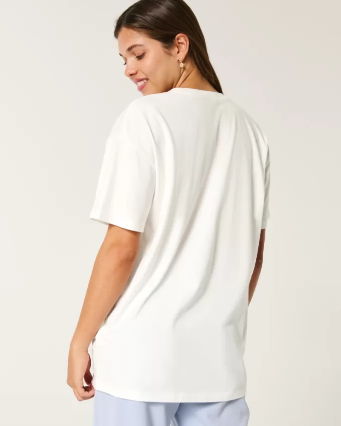 Oversized Swan Lake Graphic Tee,Oversized Swan Lake Graphic Tee Oversized Swan Lake Graphic Tee,Oversized Swan Lake Graphic Tee