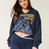 Oversized UCLA Graphic Notch-Neck Sweatshirt,Oversized UCLA Graphic Notch-Neck Sweatshirt Oversized UCLA Graphic Notch-Neck Sweatshirt,Oversized UCLA Graphic Notch-Neck Sweatshirt