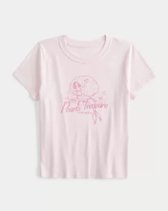Pearls Treasure Graphic Baby Tee,Pearls Treasure Graphic Baby Tee Pearls Treasure Graphic Baby Tee,Pearls Treasure Graphic Baby Tee