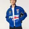 Pepsi NASCAR Graphic Zip-Up Racing Jacket,Pepsi NASCAR Graphic Zip-Up Racing Jacket