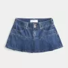 Pleated Denim Mini Skort,Pleated Denim Mini Skort Pleated Denim Mini Skort,Pleated Denim Mini Skort