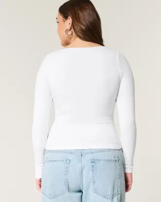 Pointelle Seamless Fabric Scoop Top,Pointelle Seamless Fabric Scoop Top Pointelle Seamless Fabric Scoop Top,Pointelle Seamless Fabric Scoop Top