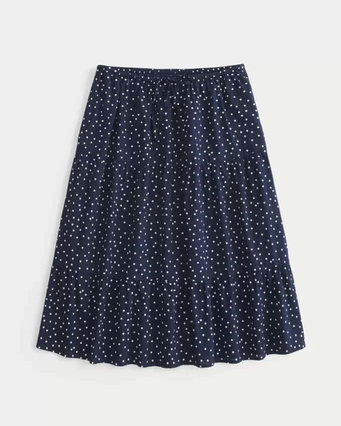 Polka Dot Midi Skirt,Polka Dot Midi Skirt Polka Dot Midi Skirt,Polka Dot Midi Skirt