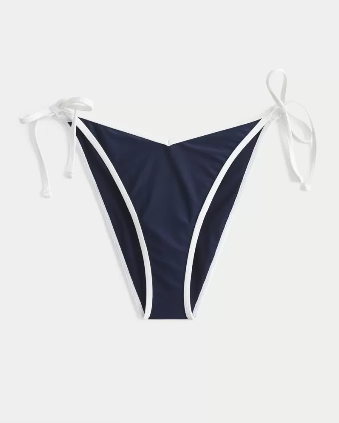 Pop Color Side-Tie Cheeky Bikini Bottom,Pop Color Side-Tie Cheeky Bikini Bottom Pop Color Side-Tie Cheeky Bikini Bottom,Pop Color Side-Tie Cheeky Bikini Bottom