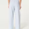 Poplin Wide-Leg Sleep Pants,Poplin Wide-Leg Sleep Pants Poplin Wide-Leg Sleep Pants,Poplin Wide-Leg Sleep Pants