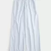 Poplin Wide-Leg Sleep Pants,Poplin Wide-Leg Sleep Pants Poplin Wide-Leg Sleep Pants,Poplin Wide-Leg Sleep Pants
