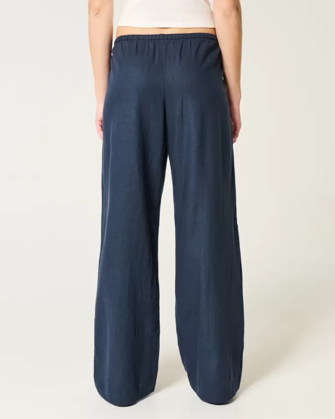 Pull-On Wide-Leg Pants,Pull-On Wide-Leg Pants Pull-On Wide-Leg Pants,Pull-On Wide-Leg Pants