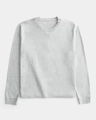 Relaxed Long-Sleeve Crew T-Shirt,Relaxed Long-Sleeve Crew T-Shirt