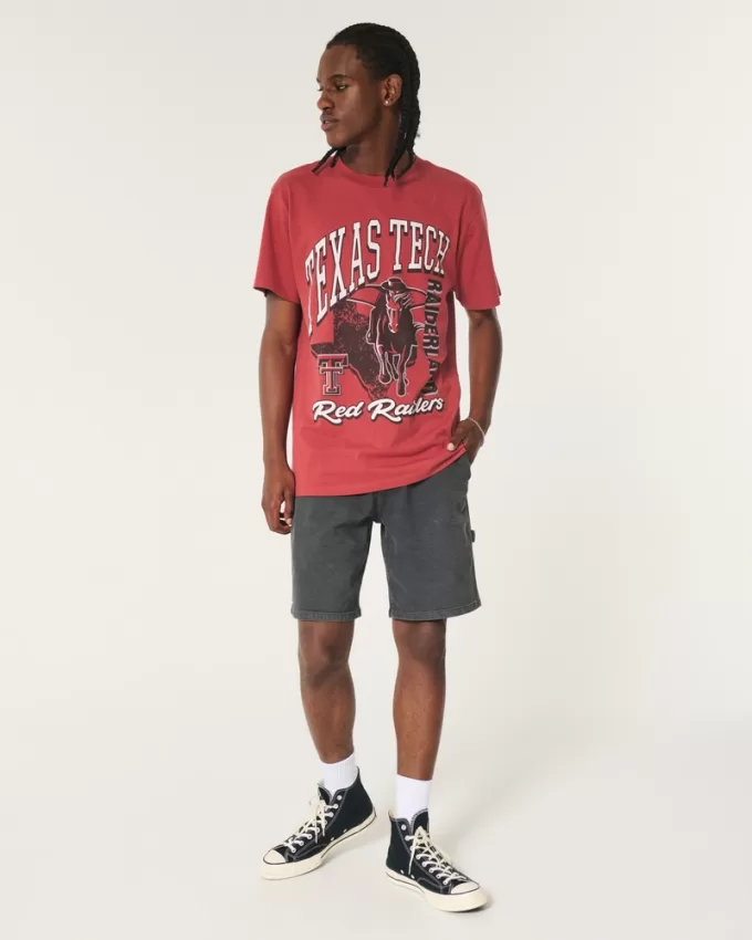 Relaxed Texas Tech Red Raiders Graphic Tee,Relaxed Texas Tech Red Raiders Graphic Tee Relaxed Texas Tech Red Raiders Graphic Tee,Relaxed Texas Tech Red Raiders Graphic Tee