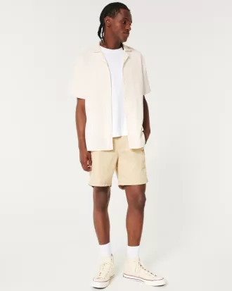 Relaxed Textured Short-Sleeve Shirt,Relaxed Textured Short-Sleeve Shirt Relaxed Textured Short-Sleeve Shirt,Relaxed Textured Short-Sleeve Shirt