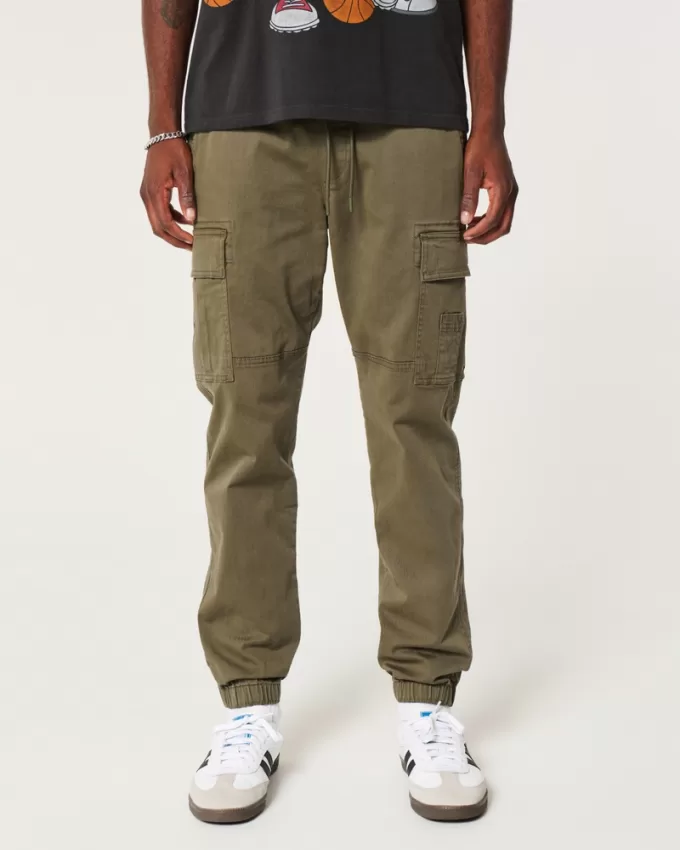 Relaxed Twill Cargo Joggers,Relaxed Twill Cargo Joggers Relaxed Twill Cargo Joggers,Relaxed Twill Cargo Joggers