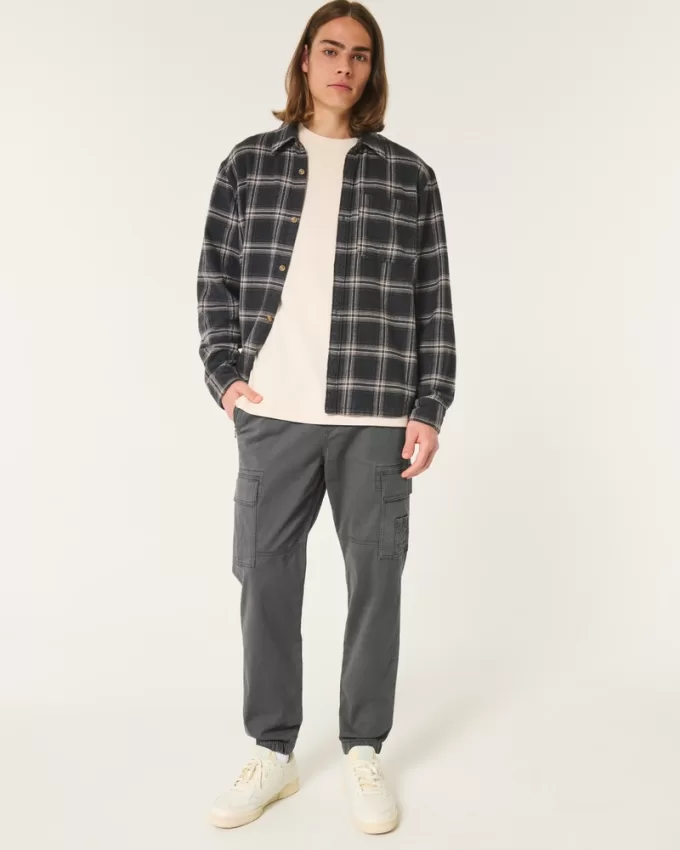 Relaxed Twill Cargo Joggers,Relaxed Twill Cargo Joggers Relaxed Twill Cargo Joggers,Relaxed Twill Cargo Joggers