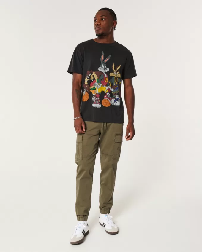 Relaxed Twill Cargo Joggers,Relaxed Twill Cargo Joggers Relaxed Twill Cargo Joggers,Relaxed Twill Cargo Joggers