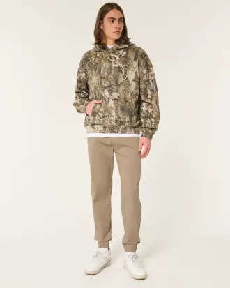 Relaxed Twill Joggers,Relaxed Twill Joggers