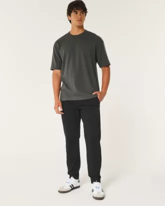 Relaxed Twill Joggers,Relaxed Twill Joggers