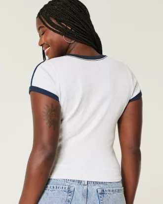 Ribbed Brooklyn Graphic Baby Tee,Ribbed Brooklyn Graphic Baby Tee Ribbed Brooklyn Graphic Baby Tee,Ribbed Brooklyn Graphic Baby Tee