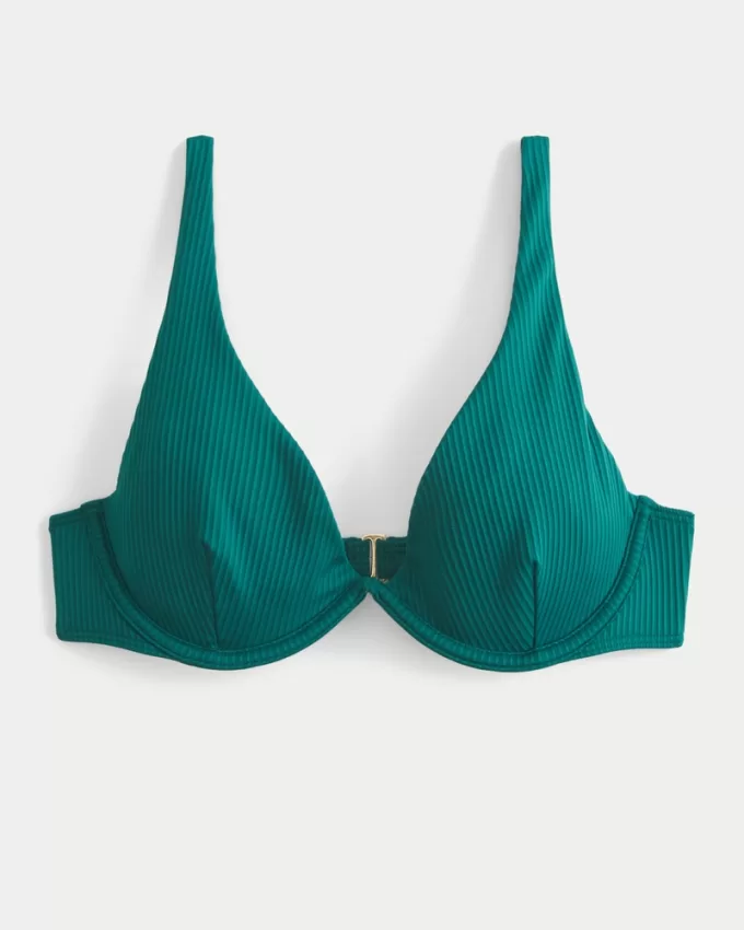 Ribbed High Apex Underwire Bikini Top,Ribbed High Apex Underwire Bikini Top Ribbed High Apex Underwire Bikini Top,Ribbed High Apex Underwire Bikini Top