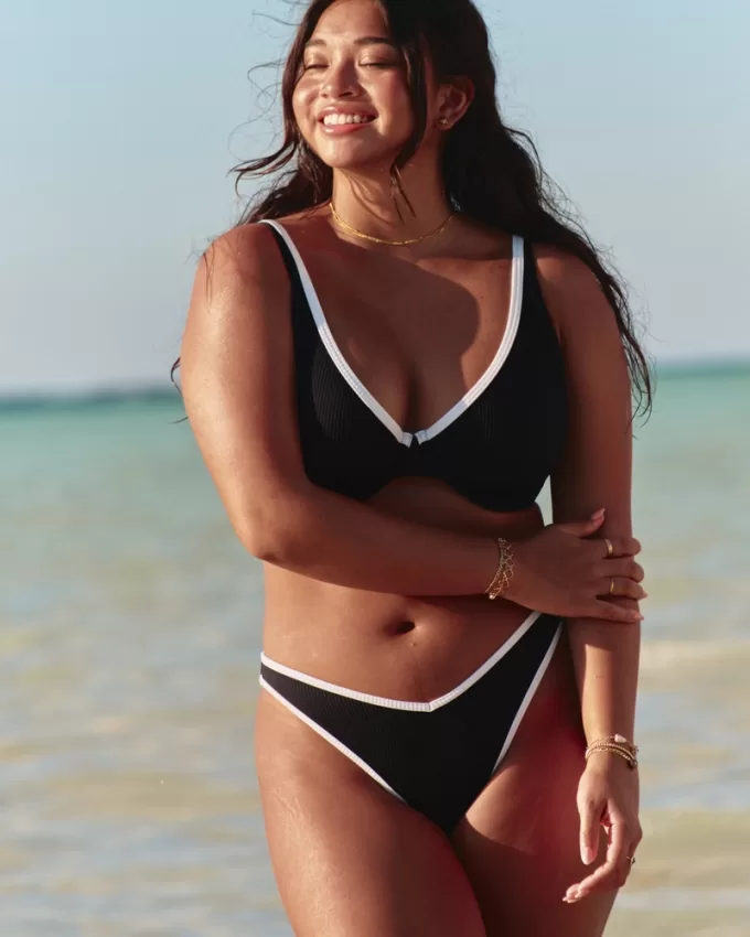 Ribbed High-Leg V-Waist Cheekiest Bikini Bottom,Ribbed High-Leg V-Waist Cheekiest Bikini Bottom Ribbed High-Leg V-Waist Cheekiest Bikini Bottom,Ribbed High-Leg V-Waist Cheekiest Bikini Bottom