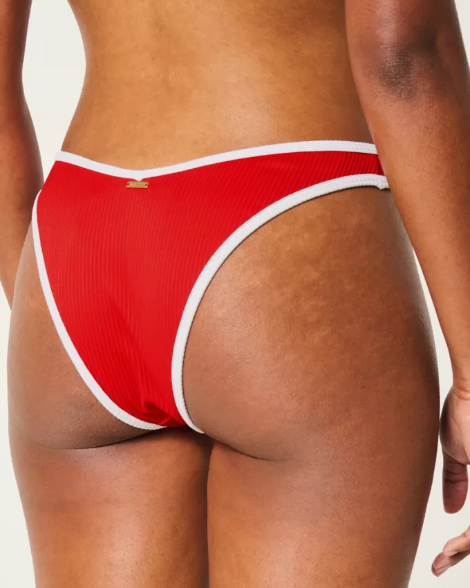 Ribbed High-Leg V-Waist Cheekiest Bikini Bottom,Ribbed High-Leg V-Waist Cheekiest Bikini Bottom Ribbed High-Leg V-Waist Cheekiest Bikini Bottom,Ribbed High-Leg V-Waist Cheekiest Bikini Bottom