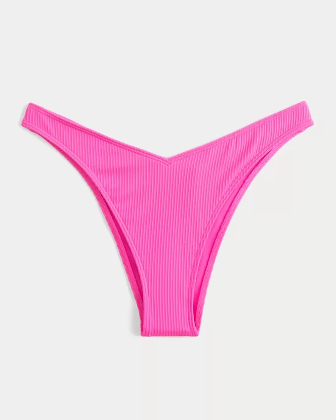 Ribbed High-Leg V-Waist Cheekiest Bikini Bottom,Ribbed High-Leg V-Waist Cheekiest Bikini Bottom Ribbed High-Leg V-Waist Cheekiest Bikini Bottom,Ribbed High-Leg V-Waist Cheekiest Bikini Bottom