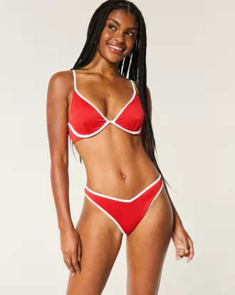 Ribbed High-Leg V-Waist Cheekiest Bikini Bottom,Ribbed High-Leg V-Waist Cheekiest Bikini Bottom Ribbed High-Leg V-Waist Cheekiest Bikini Bottom,Ribbed High-Leg V-Waist Cheekiest Bikini Bottom
