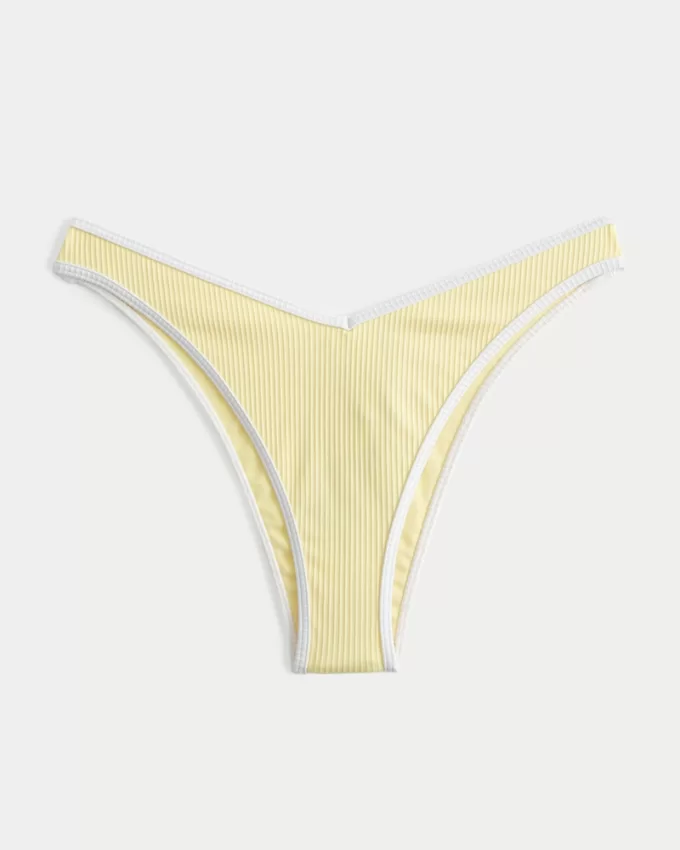 Ribbed High-Leg V-Waist Cheekiest Bikini Bottom,Ribbed High-Leg V-Waist Cheekiest Bikini Bottom Ribbed High-Leg V-Waist Cheekiest Bikini Bottom,Ribbed High-Leg V-Waist Cheekiest Bikini Bottom